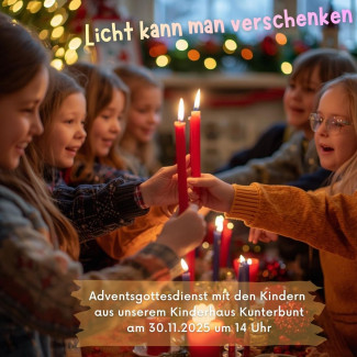 1. Advent mit dem Kunterbunt