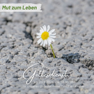 Herzliche Einladung zu unserem Gottesdienst!