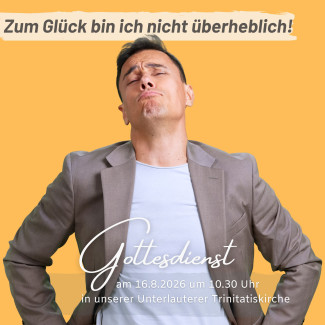 Gottesdienst am 16. August